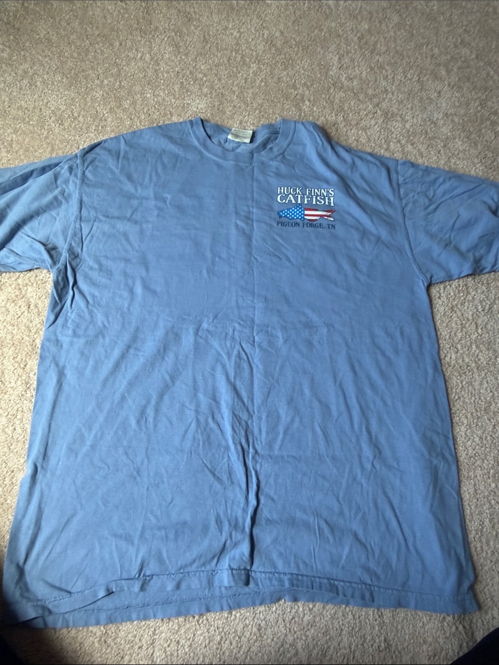 Comfort Colors Blue Short-Sleeve Tee